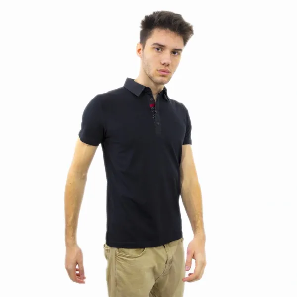 Dino - Тениска с яка Дино Slim Fit 50072
