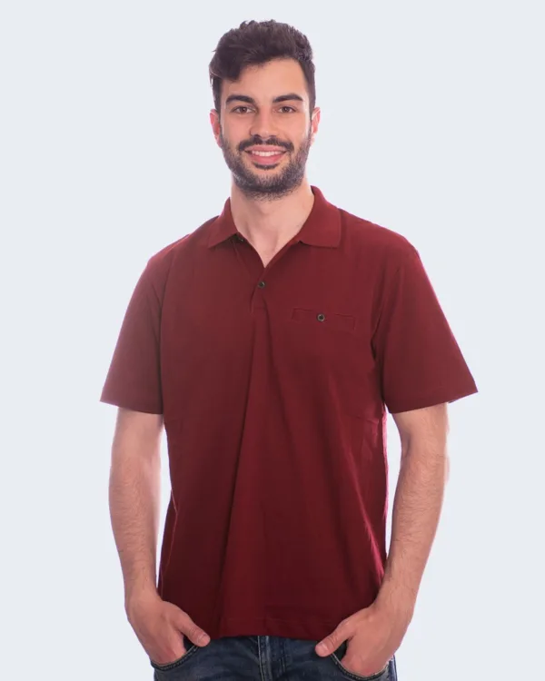 Dino - Тениска Basic Collar 5062