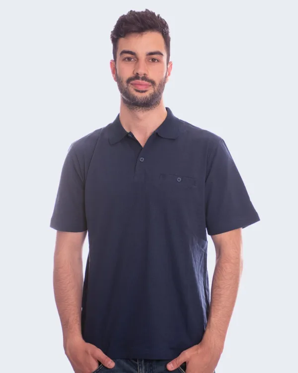 Dino - Тениска Basic Collar 5062