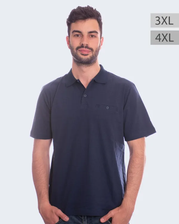 Dino - Тениска Basic Collar 5108